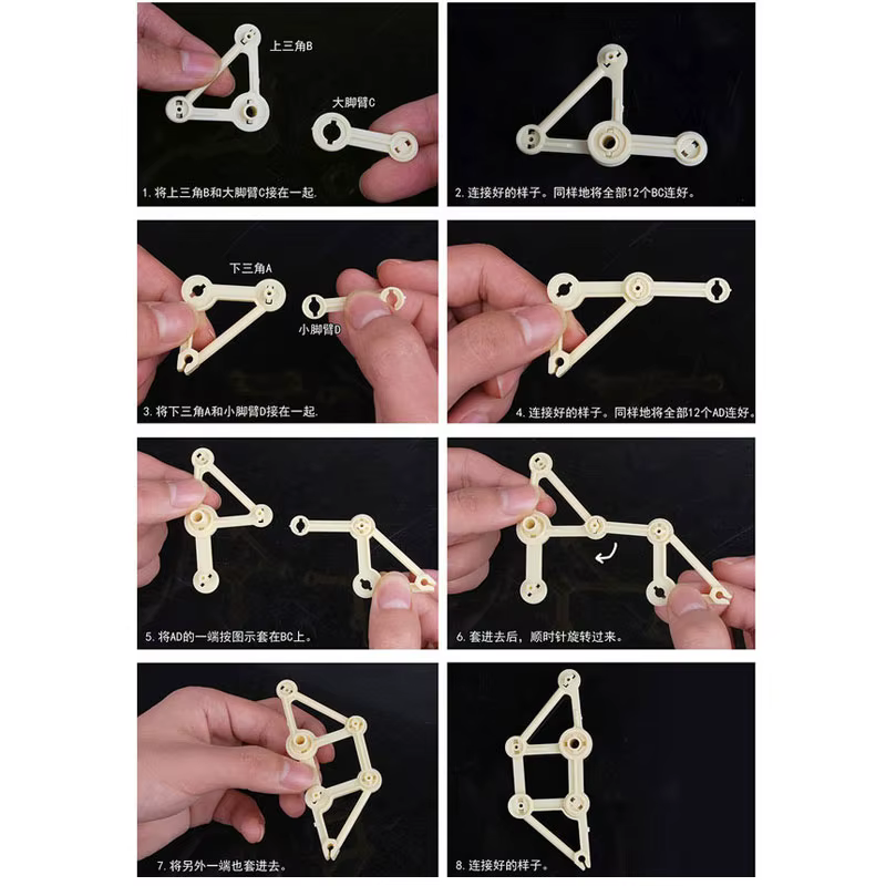 Jouet de bricolage pour enfants/adultes, Robot inventé à la main, créatif, éolien, alimenté par énergie, Puzzle mécanique, jouets éducatifs, cadeaux