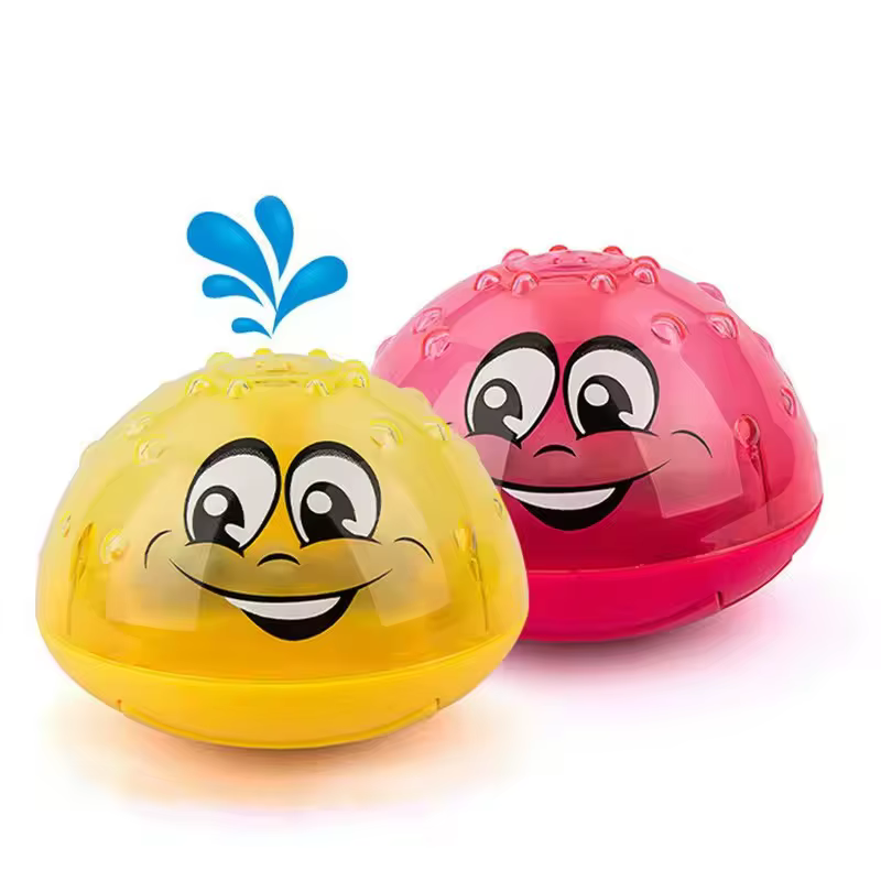 Jouet de bain boule de pulvérisation lumière rotative douche piscine enfants jouets