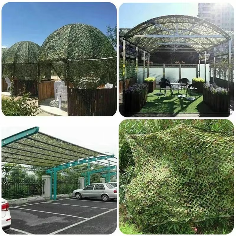 3X4m 3X5m 3X10m blanc Jungle désert renforcé Camouflage filet piscine plage Gazebo jardin abri solaire