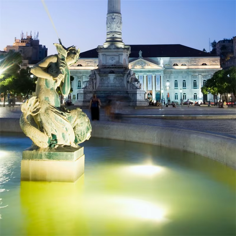 Fontaine led lumières étanche piscine
