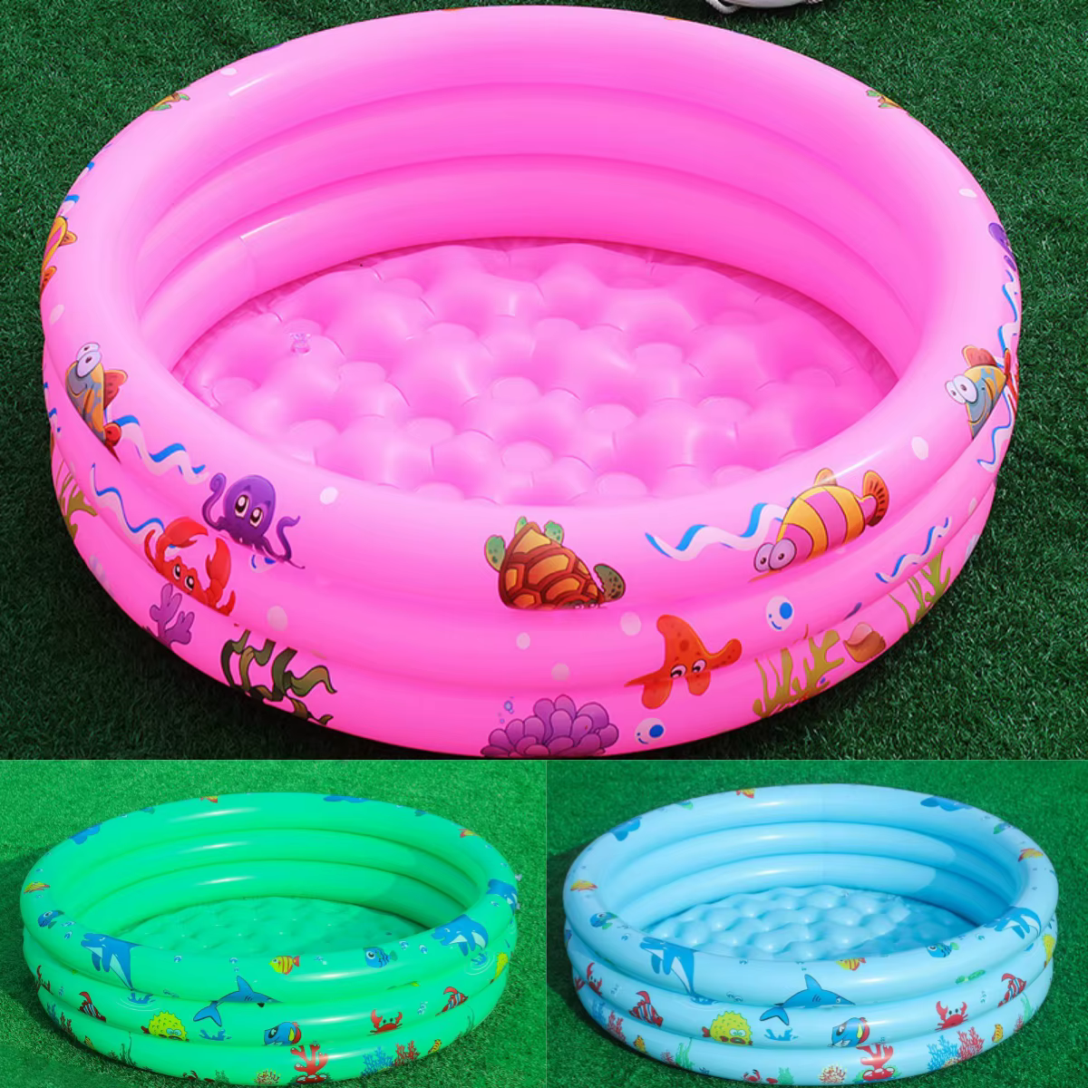Piscine gonflable réutilisable Double couche