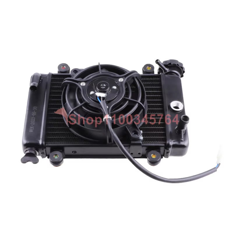 Refroidisseur d'Eau de Refroidissement de Moto, Accessoires Précieux pour Façades de Moto 4x4 RL UTV D343, Pièces de Vélo 150cc 200cc 250cc