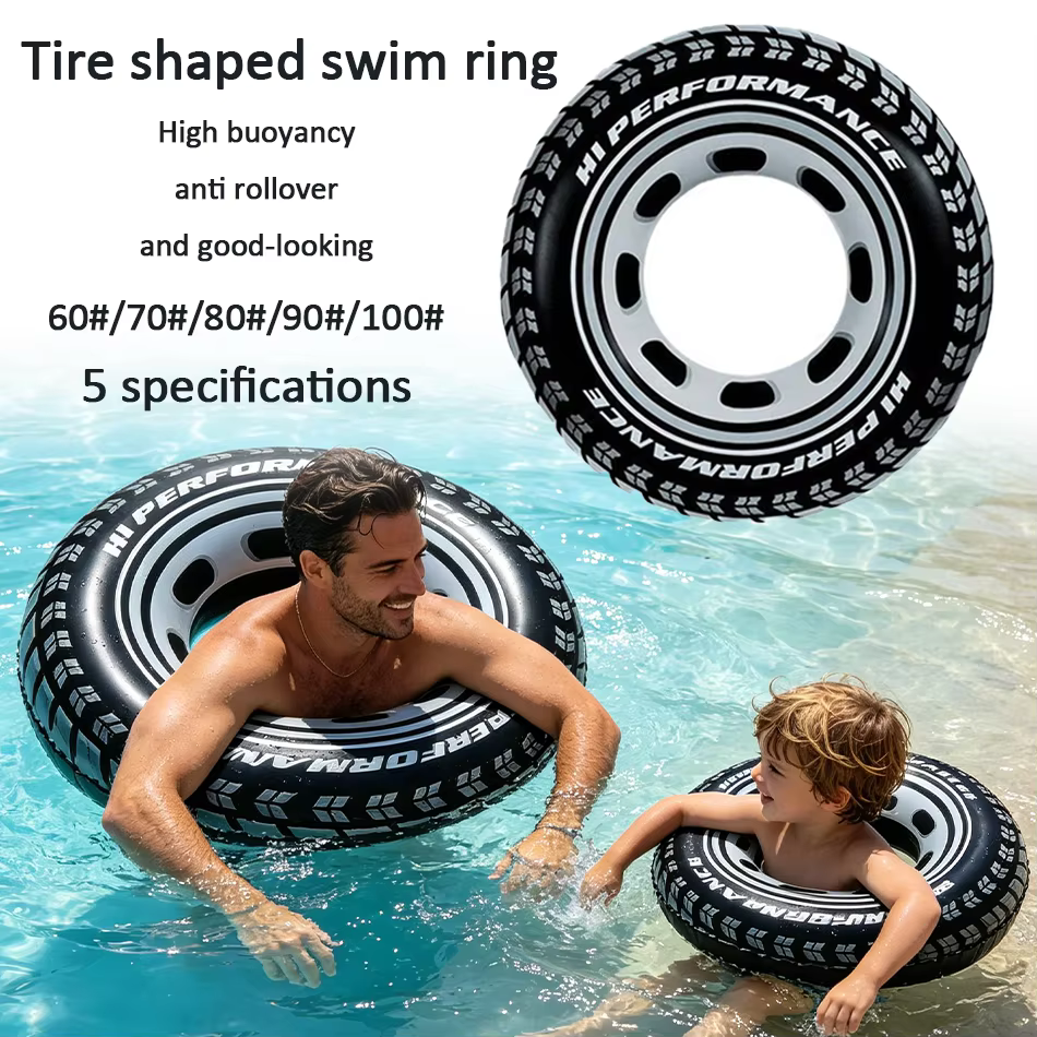 Jouets d'été 2026 : Bouée de piscine en forme de pneu
