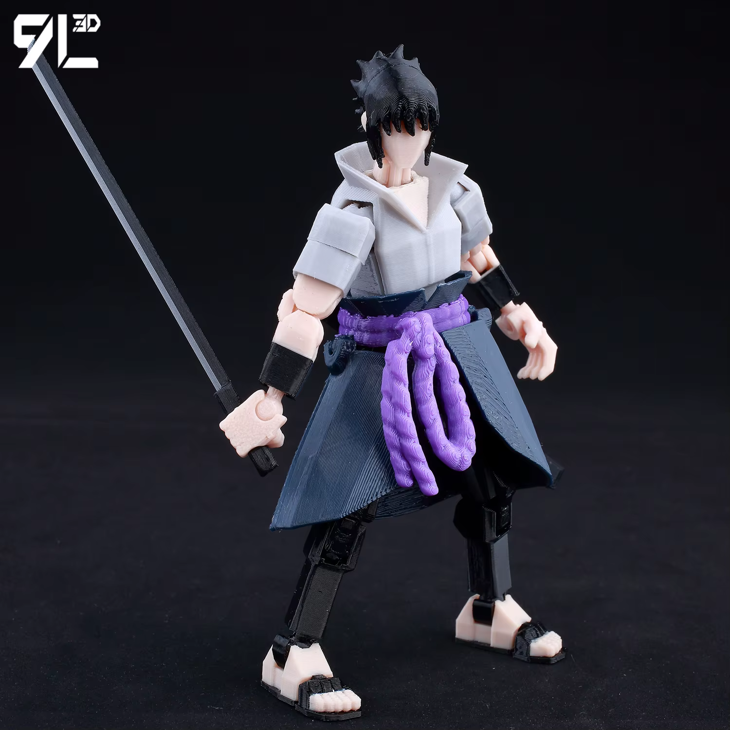Ensemble de figurines d'action monstres d'anime 9L3D, figurine articulée T13 multi-points, impression 3D, Lucky 13 Ninja Narut Mahorage JJK, jouet