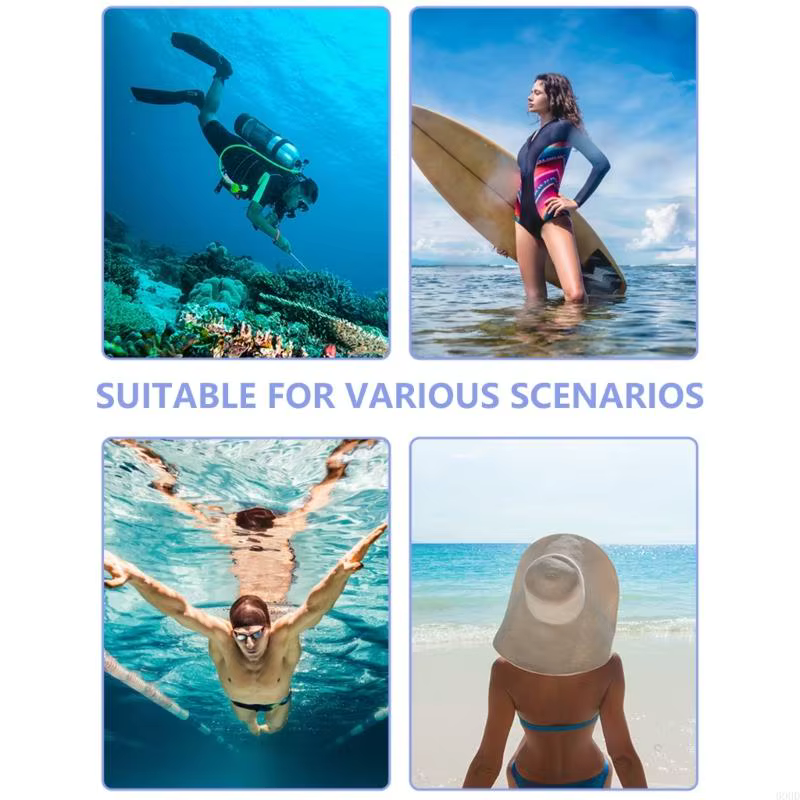 Bandeau natation protecteur pour les enfants les adultes bande l'oreille résistante à l'eau pour baignade