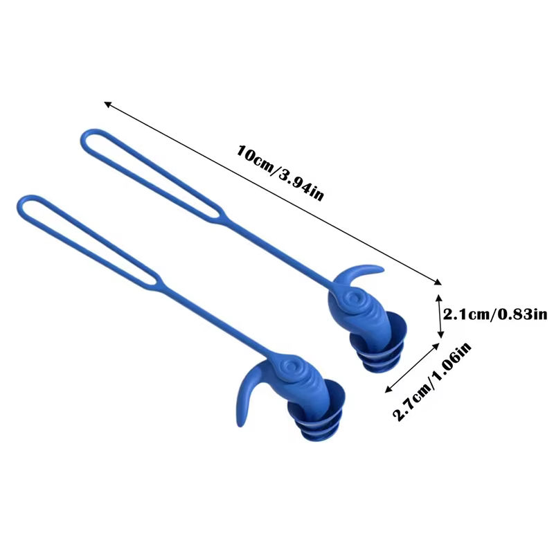 Bouchons d'oreille de natation en Silicone
