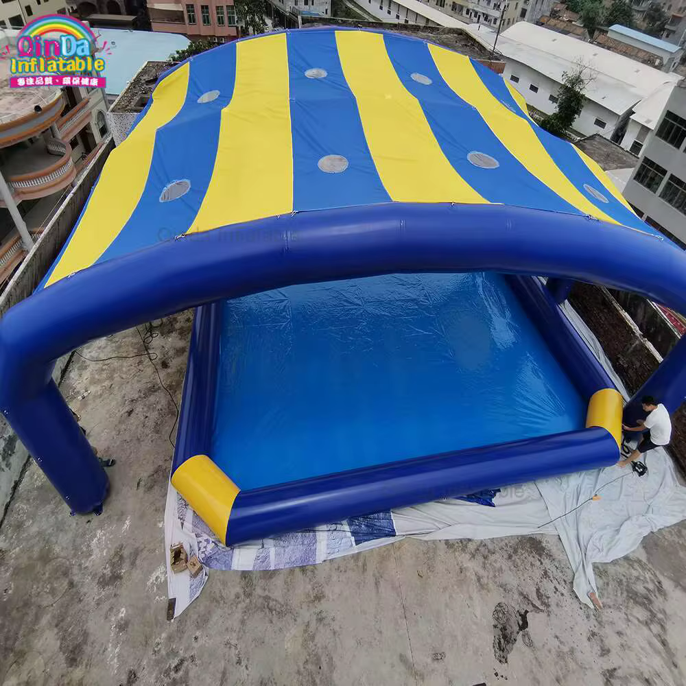 Tente gonflable personnalisée de qualité supérieure, couverture de piscine