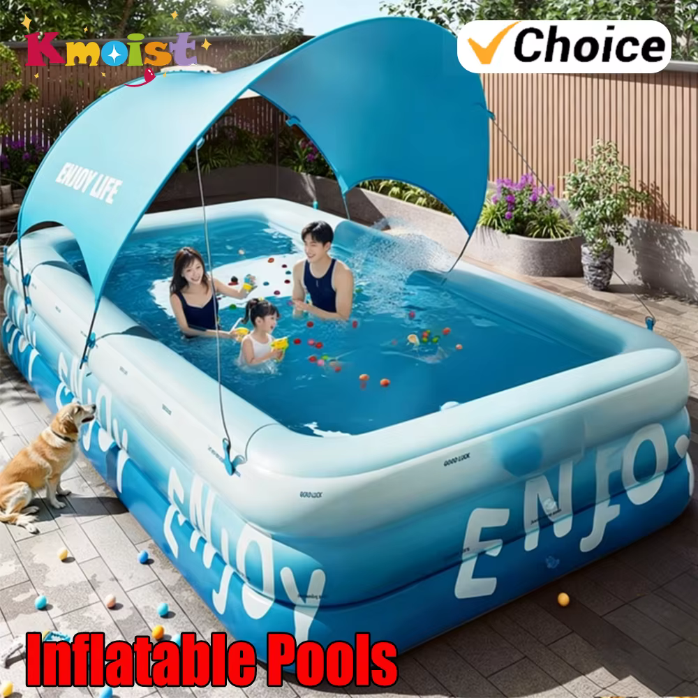 Piscine gonflable familiale à 3 couches