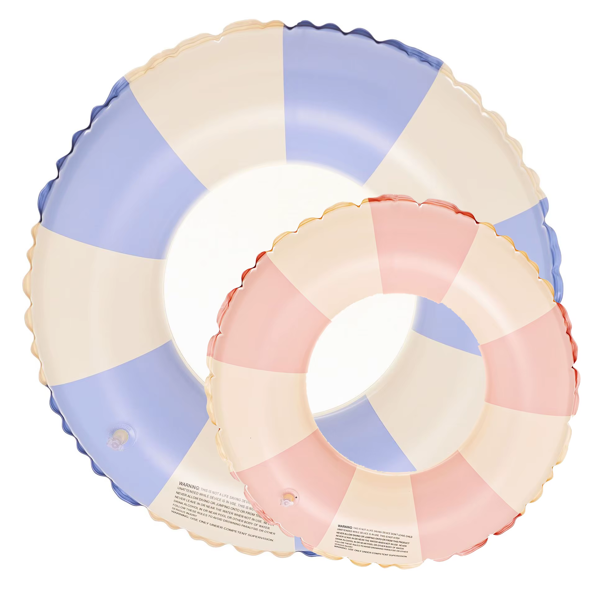 Rooxin flotteur de piscine gonflable anneau de natation pour adultes jeu d'eau Tube