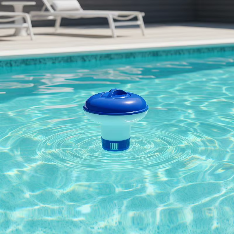 Dispositif de dosage automatique de désinfection flottant pour piscine