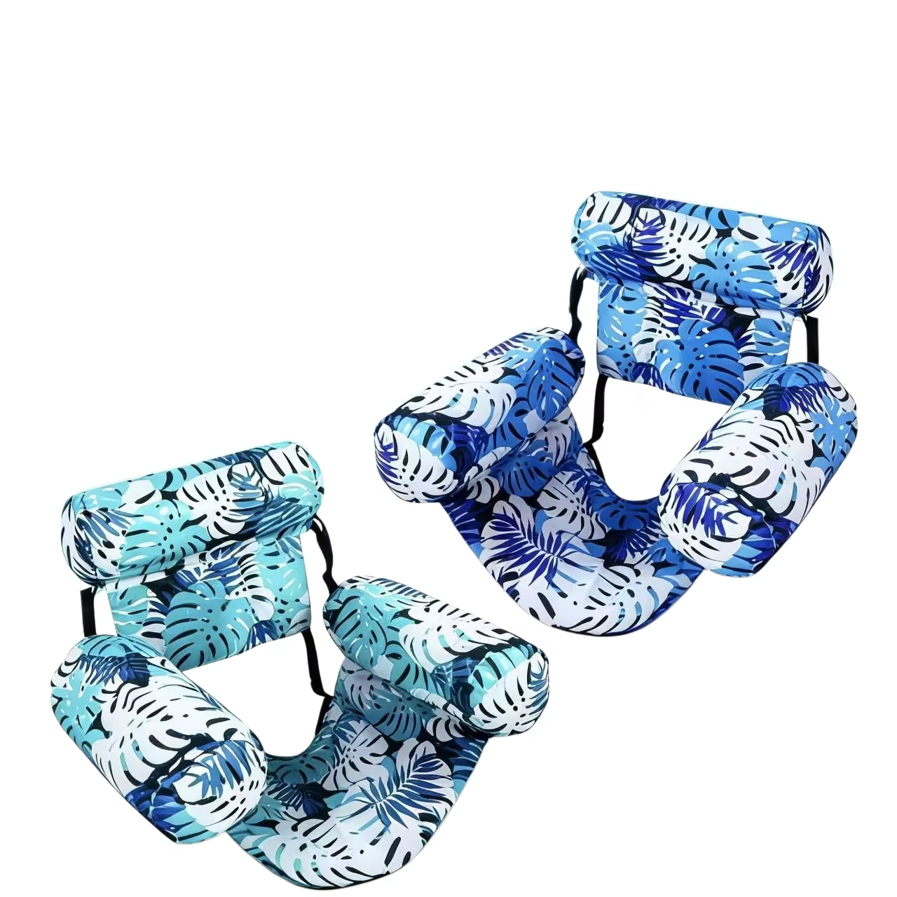Fauteuil gonflable pour piscine pour adultes avec accoudoirs et dossier
