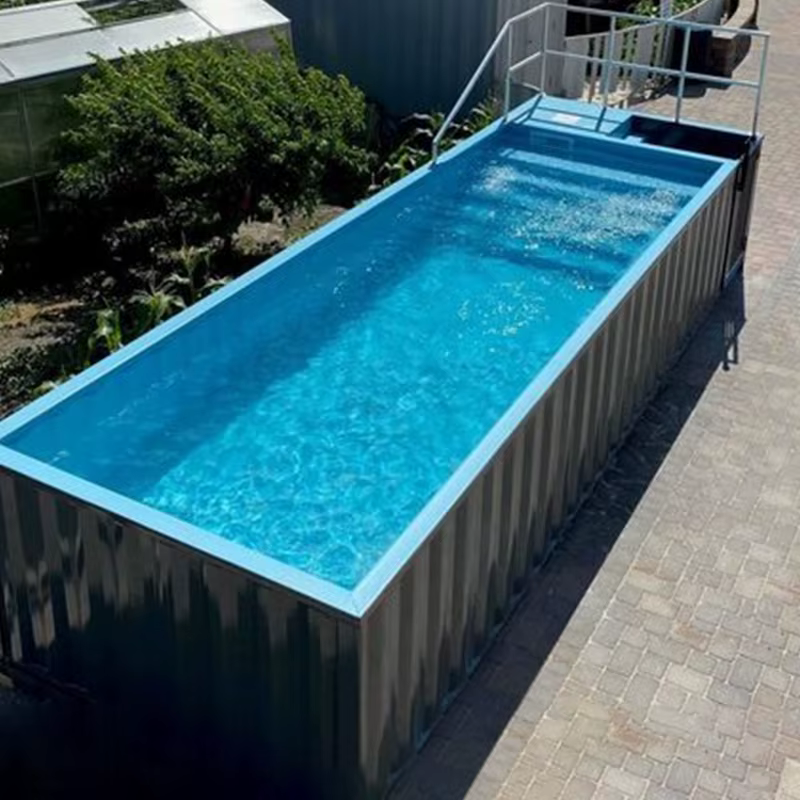 Piscine haute Performance moderne grande piscine fonction de Massage fibre de verre hors sol piscine extérieure pour les États-Unis