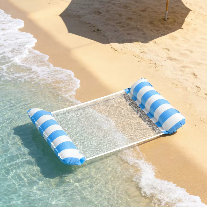 Chaise longue gonflable polyvalente pour hamac d'eau