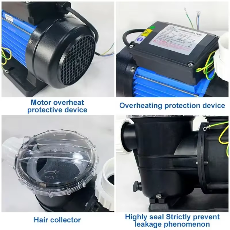 Fenlin 110V 220V 380V 50Hz 60Hz 0.25hp-3hp pompe à eau de circulation de piscine électrique