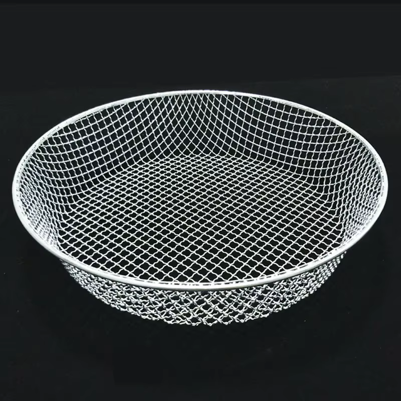 Acier inoxydable robuste jardin métal pêche grand sol tamis Filtration grandes pierres plantation Pot outils de culture
