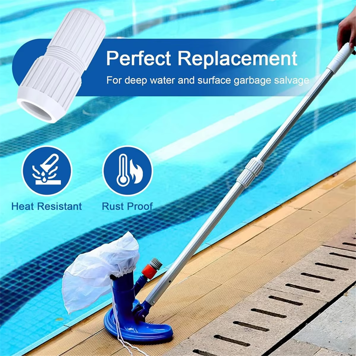 Remplacement de la came EZ Lock pour poteaux télescopiques de piscine