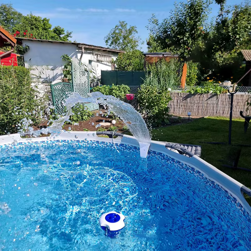 Fontaine de piscine à montage direct