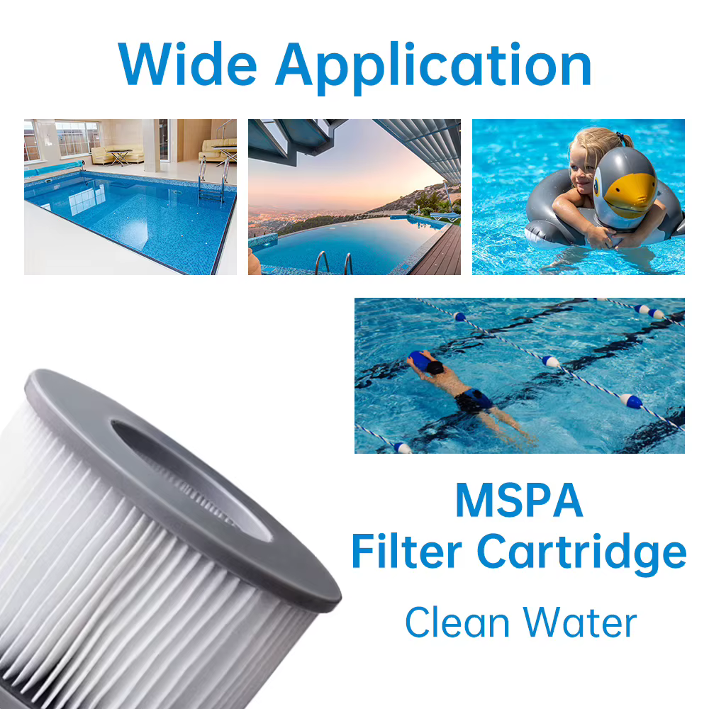 Filtre de piscine 2 à 6 pièces pour MSPA