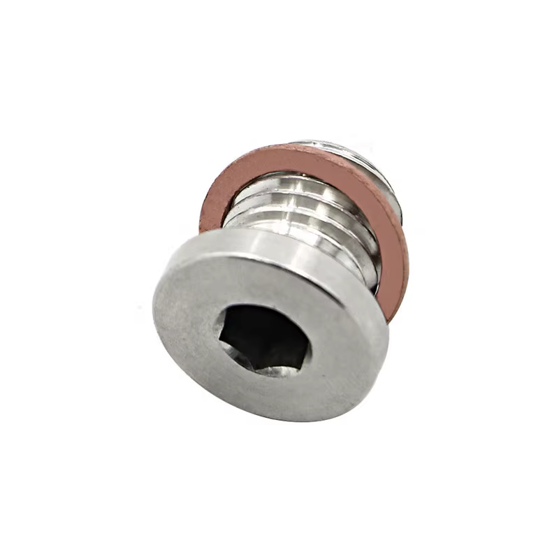 Bouchon de vidange d'huile moteur avec rondelle, pour Polaris ATV ou UTV RZR Sportsman Ranger ACE Scrambler 7052306   et 5812232