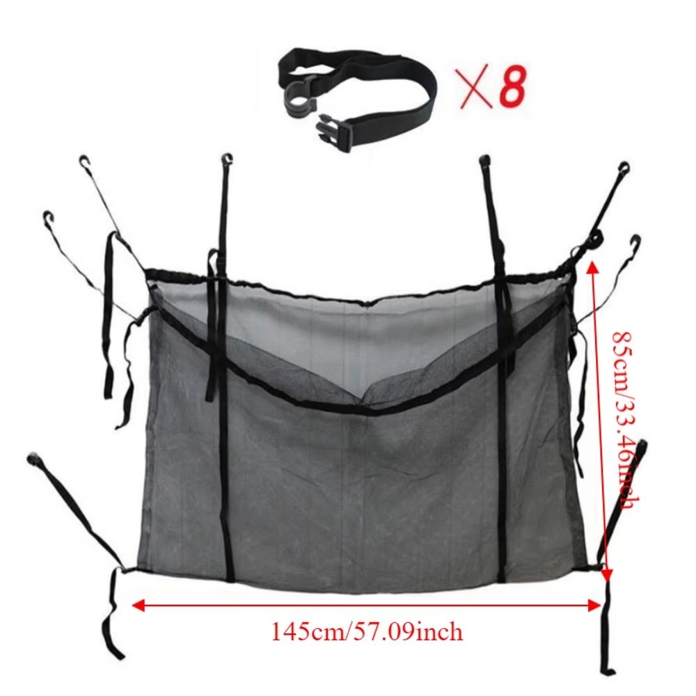Sac de rangement suspendu pour piscine grande capacité