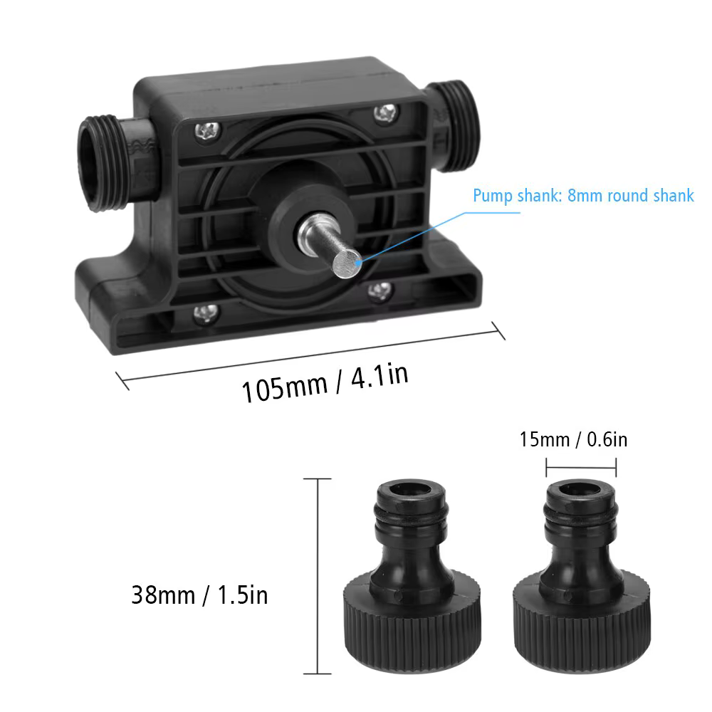 Nouvelle Pompe Centrifuge Submersible Micro Ultra Robuste Auto-amorçante pour Perceuse Électrique