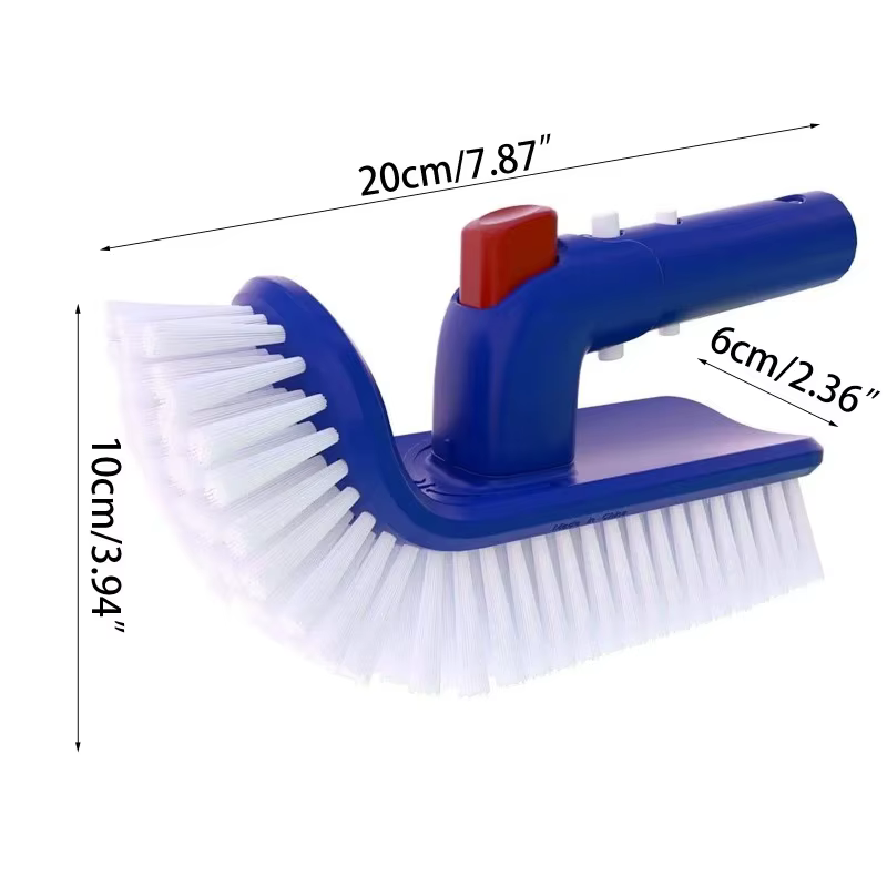 Brosse de piscine tête