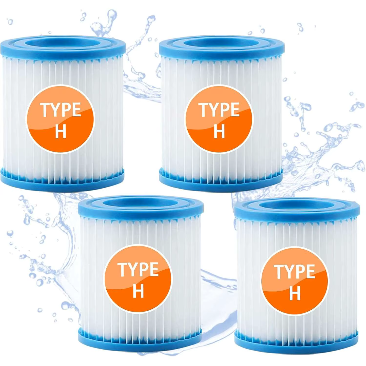 Filtre de piscine type H pour Intex