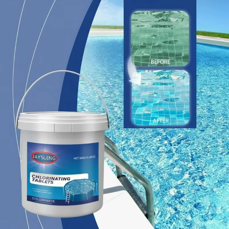 Tablettes de nettoyage multifonctions pour piscine