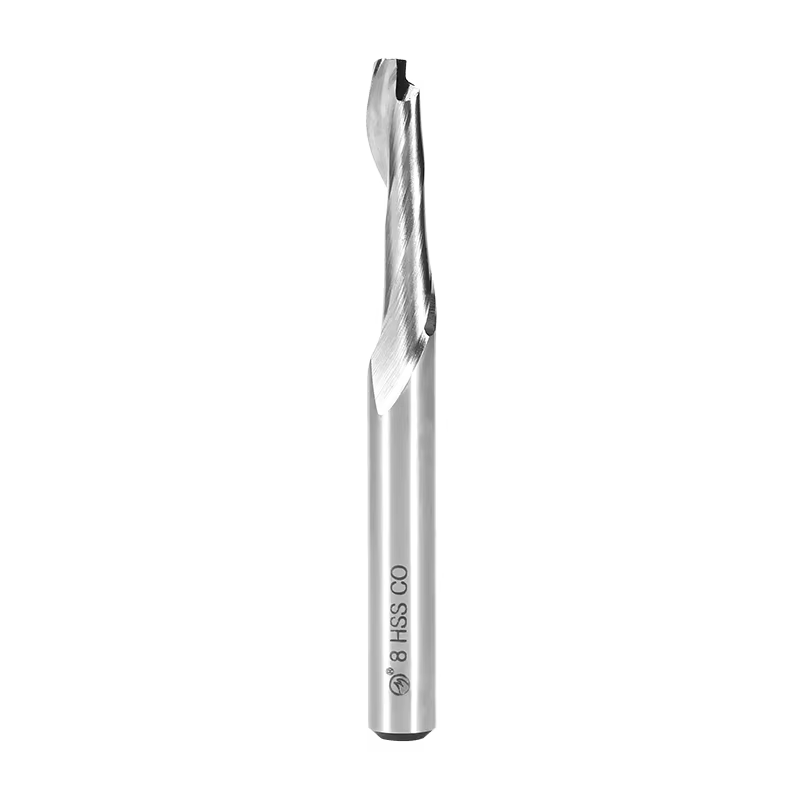 Fraise à profil à cannelure unique HSS, acier rapide dédié à la coupe de profils de portes et fenêtres en alliage d'aluminium