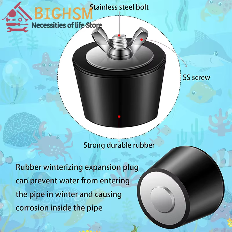 Bouchon d'hivernage de piscine Premium 1 "à 2.5"