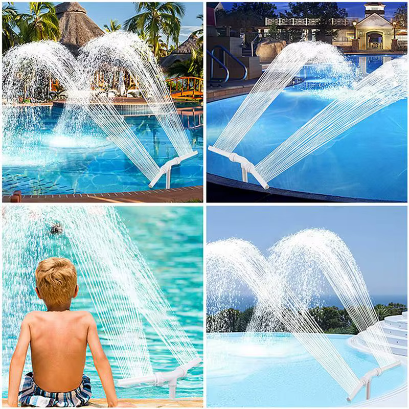 Fontaine de piscine pour piscines enterrées