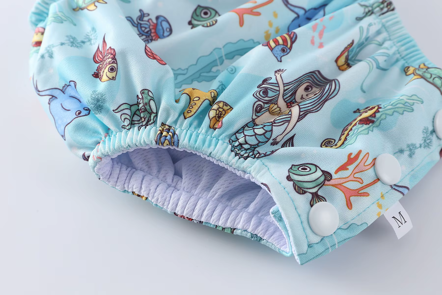 2025 nouveau été bébé infantile imperméable natation couche-culotte pour nouveau-né garçons filles fuite gratuite couches de bain réutilisables S M L