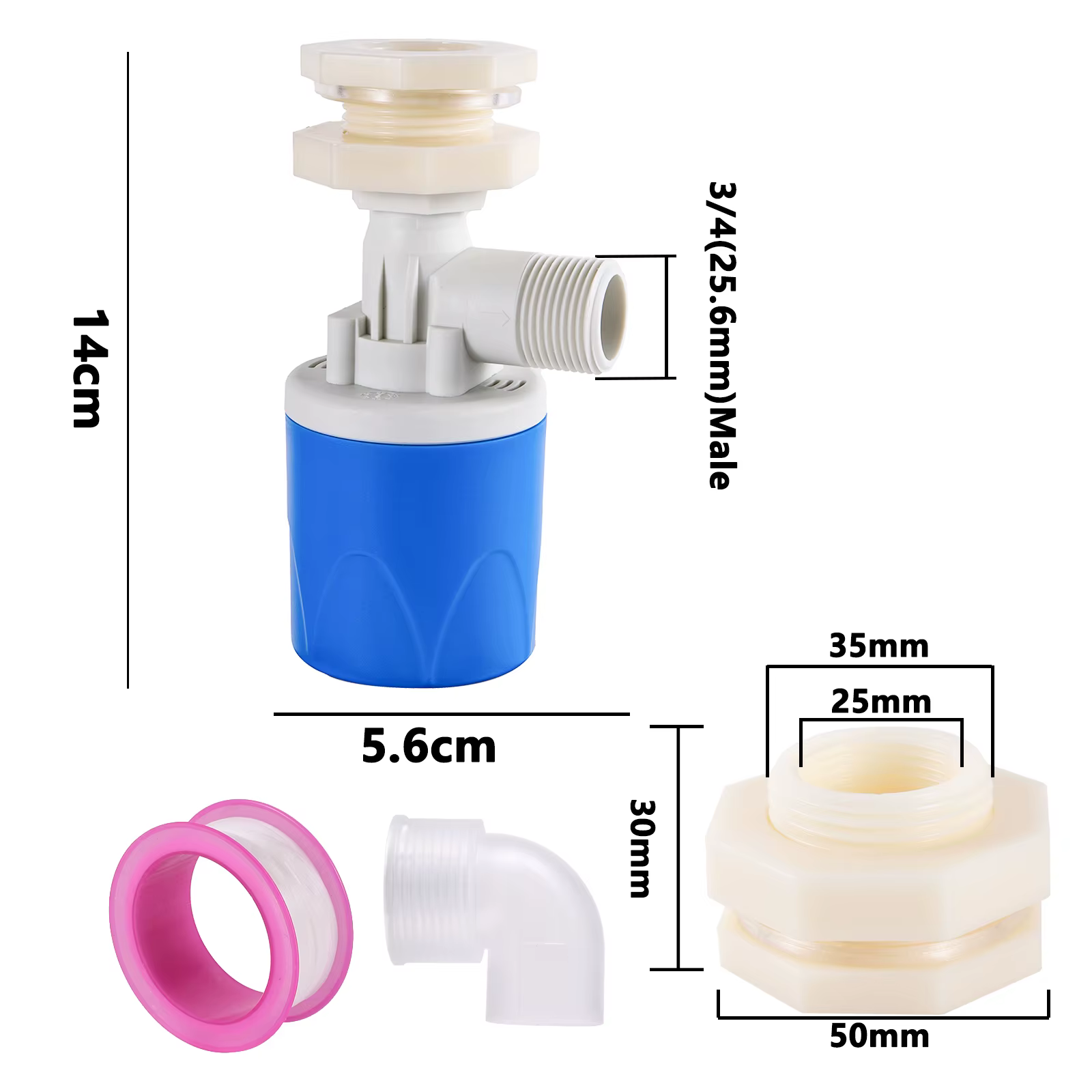 Valve de contrôle automatique du niveau d'eau