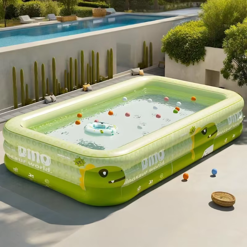 Piscine gonflable familiale pour enfants et adultes