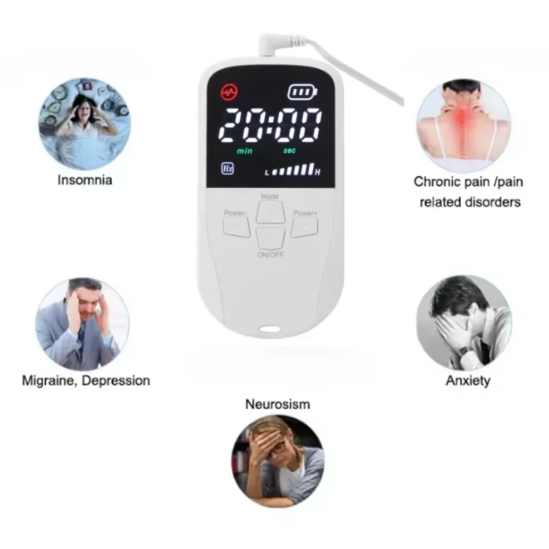 Aide au sommeil CES technologie de stimulation par électrothérapie crânienne Alpha Stim insomnie appareil de sommeil pas de sommeil anxiété dépression