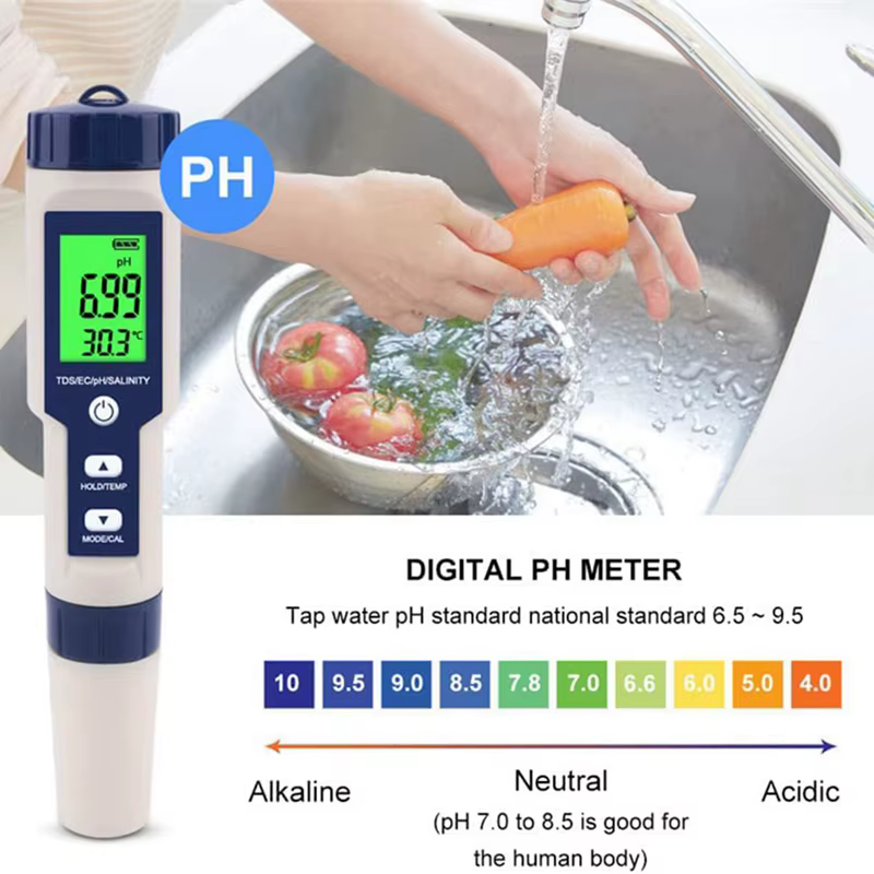 Testeur de sel de piscine