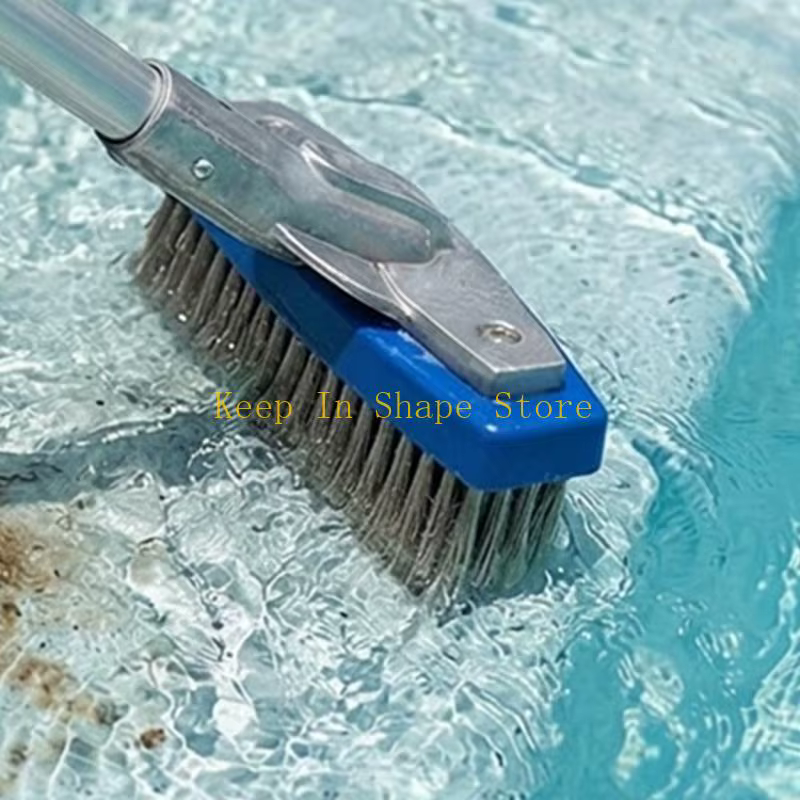 U1JC – brosse compacte d'entretien piscine en acier inoxydable