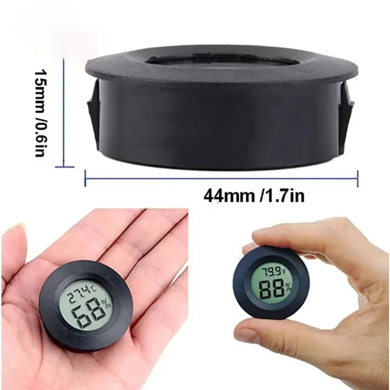 Accessoires pour tortues terrestres, hygromètre d'aquarium, thermomètre numérique, Terrarium, Reptiles d'extérieur, plaque thermique, tapis chauffant