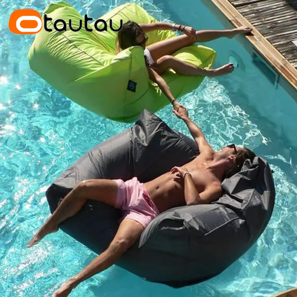 Pouf flottant imperméable pour piscine