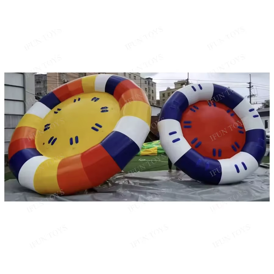 Bateau gonflable rotatif Aqua Twisting pour 8 personnes