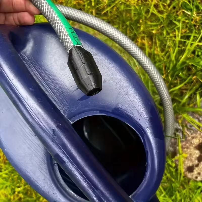 Pompe à siphon auto-amorçante pour l'eau - Fonctionnement manuel par secouement