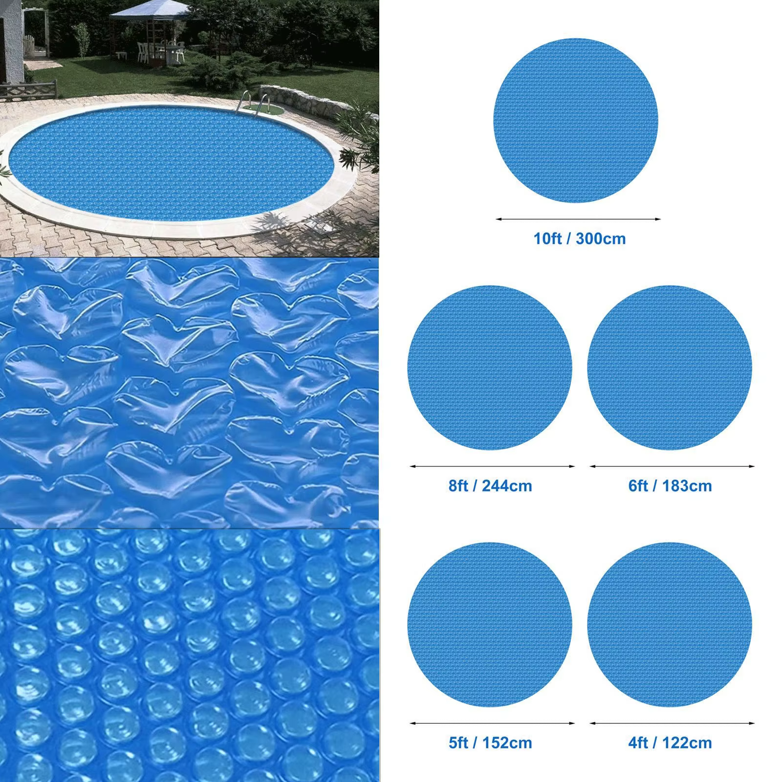 Juste de protection pour piscine de 4
