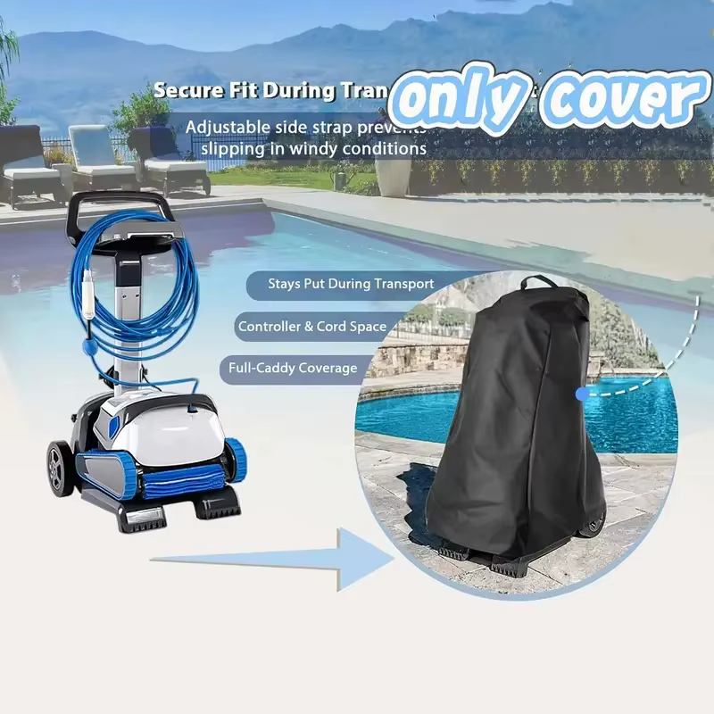 Housse de protection pour nettoyeur de piscine en tissu Oxford