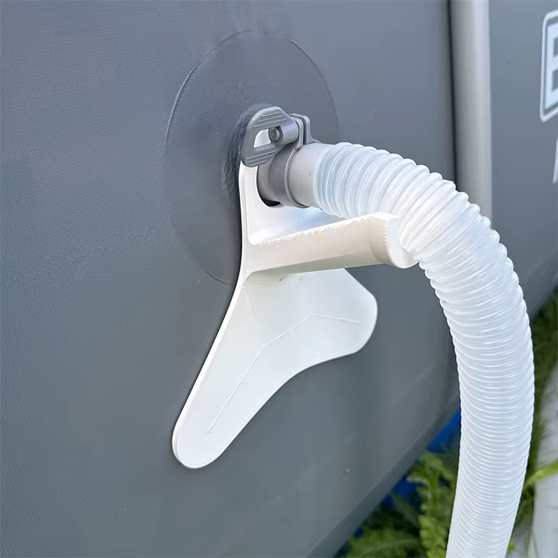 Support de tuyau de piscine