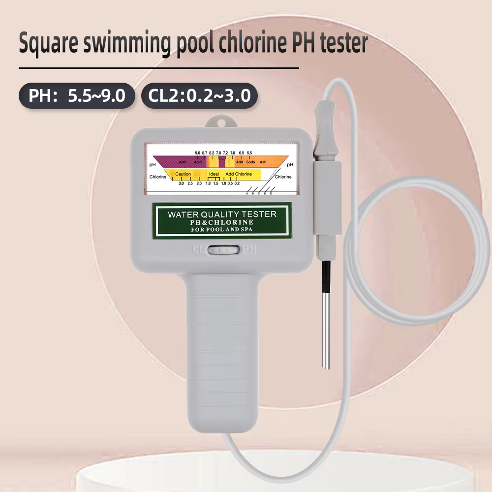 Testeur professionnel de PH et de chlore 2 en 1