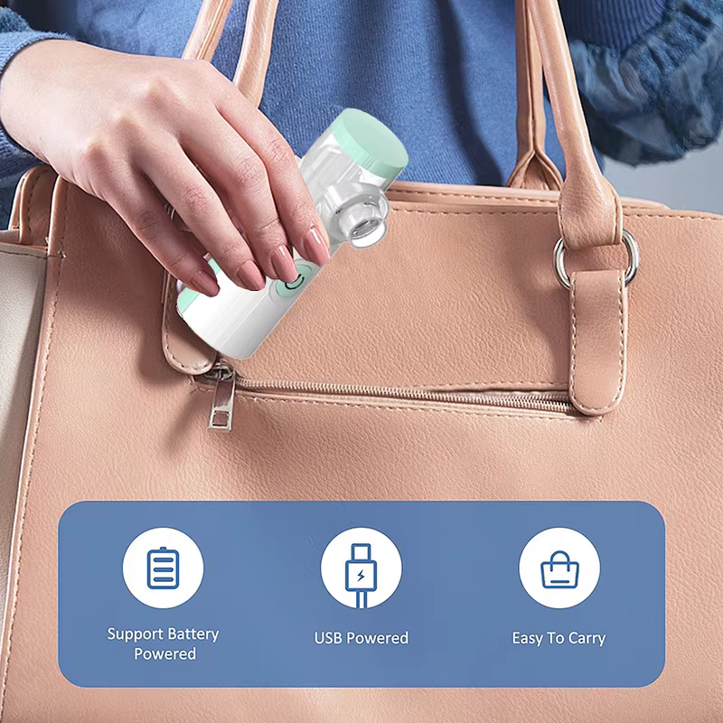 Nébuliseur médical pour enfants et adultes, inhalateur pour asthme, inhalateur à vapeur, automizer de détermination, soins de santé à domicile