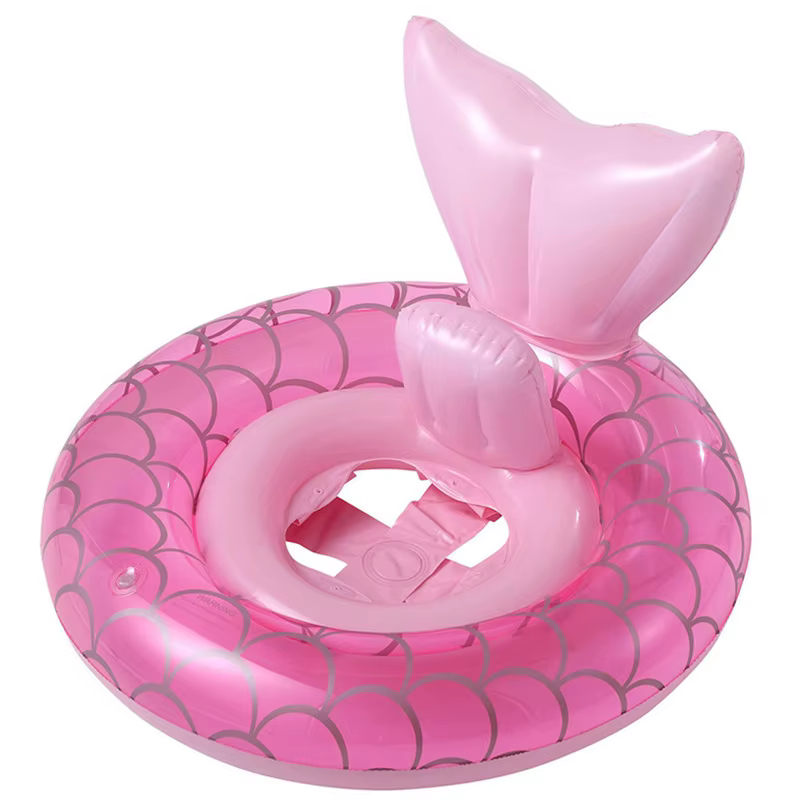 1 pièces anneau de bain sirène flotteur de piscine gonflable Tube de natation