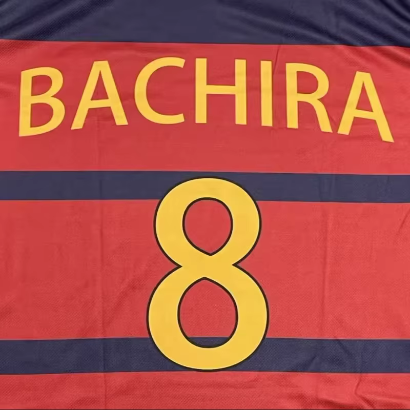Maillot de football de l'équipe FC Barcha, costume de cosplay Anime Bachira # Uniforme de football 8 Meguru Bachira Impression 3D