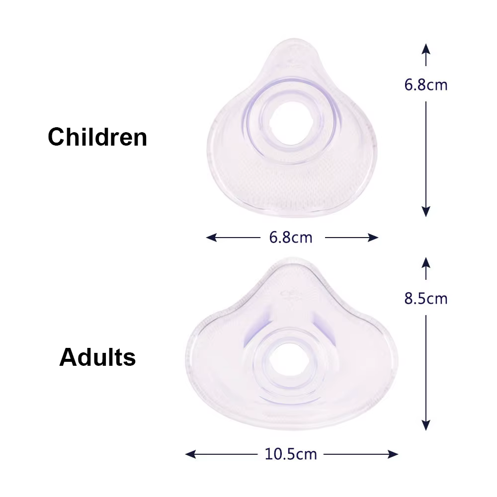 Inhalateur d'asthme pour adultes et enfants, accessoires de nébuliseur médical, machine d'atomisation, humidificateur de masque, soins de santé
