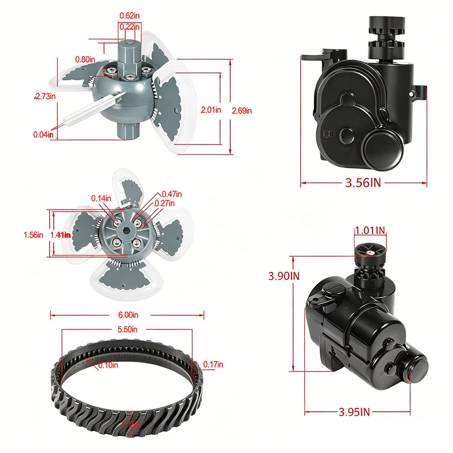 Kit de révision complet pour nettoyeur de piscine Zodiac Baracuda MX8 MX6 R0524900 R0796200 R0524700 R0524800 R0526100 R0525100